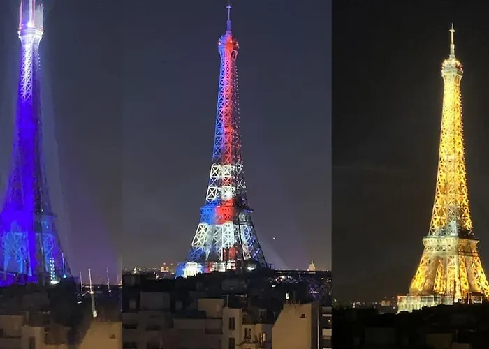 Apartment Eiffel Tower View - Balcony - Trocadero